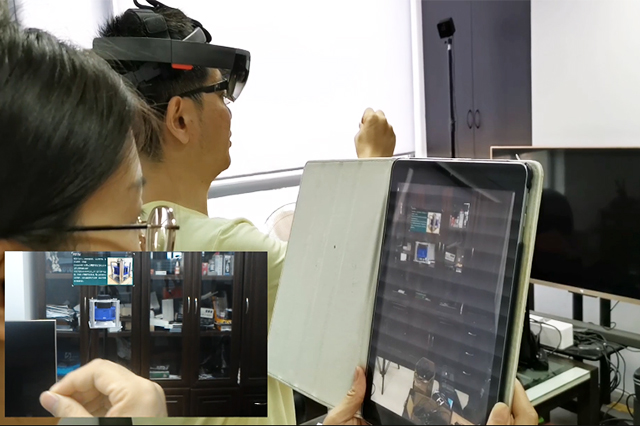 iPad實現(xiàn)HoloLens第三方視角觀看并操控