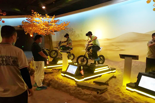 銀川文旅體驗(yàn)游戲：VR賽車游戲