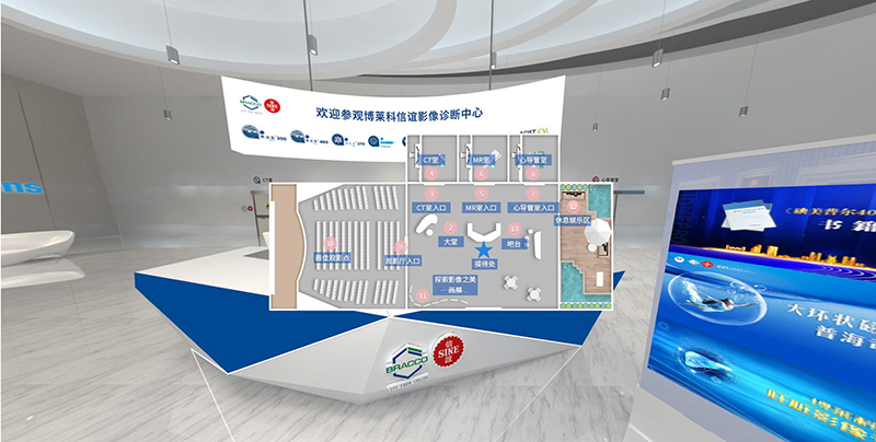 虛擬展廳平面圖